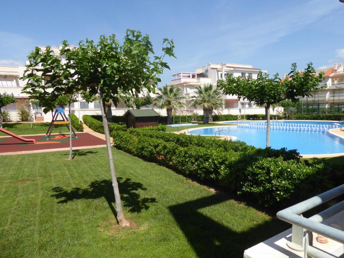 Bajo Con Terraza En Urbanizacion Familiar - Arenas Albert Villas Alcossebre Екстериор снимка